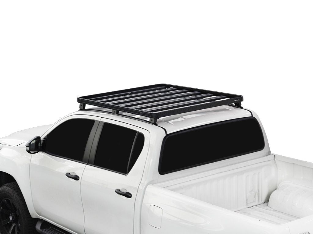 Toyota Hilux Revo DC 2016 Current Track Feet Slimline II Roof Rack Kit